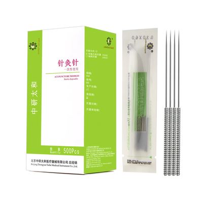 Một lần sử dụng kim loại Stainless Acupuncture kim cho y học Trung Quốc 13-75mm