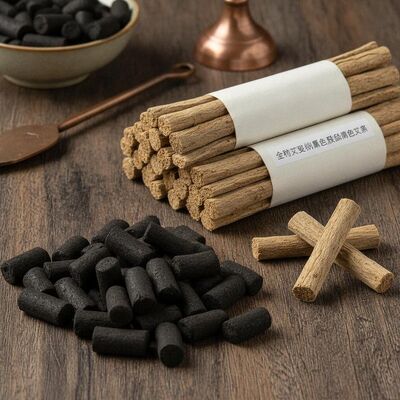 Ứng dụng toàn bộ cơ thể Mini Moxa Đen và không mùi sắc Nhỏ nâu Dây moxa cho y học truyền thống Trung Quốc