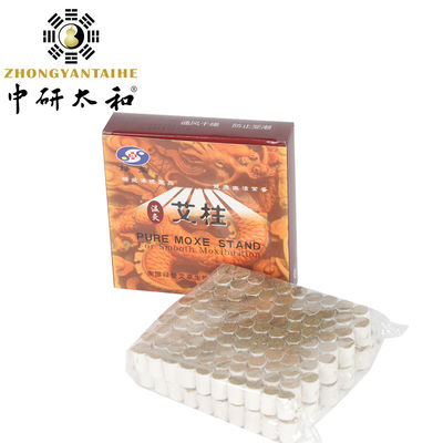 200 chiếc vàng Hanyi Pure Moxa Rolls Thuốc lợi tiểu để loại bỏ sự ẩm ướt của Moxibrating Sticks