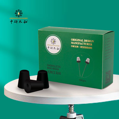Black Aged Wormwood Moxibustion Cải thiện cơ thể Loại bỏ độc tố Tăng sức khỏe Giảm các triệu chứng Chữa thảo dược