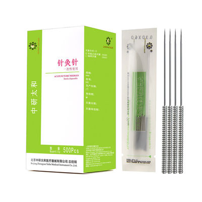 chất lượng  Silvery Zhongyan Taihe Acupuncture Needles Painless Intradermal Needles For Facial Acupuncture nhà máy