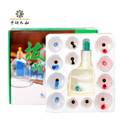 chất lượng  Luxury Packaging Suction Silicone Cupping Cups Set Self Therapy nhà máy