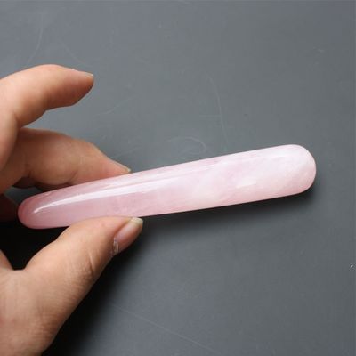 chất lượng  Acupuncture Pink Crystal Massage Stick Quartz Beauty Body Relaxation nhà máy