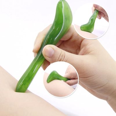 Đá ngọc bích Guasha Massage Tool For Body Ergonomic Plate Scraping Tool GB 2024-2016