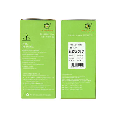 016mm X 15mm Châm cứu kim nội da Khử trùng Ethylene oxide Thiết bị y tế an toàn được thiết kế để điều trị