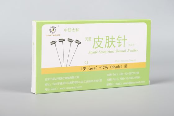 15cm Sterile Dermal Plum Blossom Needle Lựa chọn hàng đầu cho điều trị châm cứu
