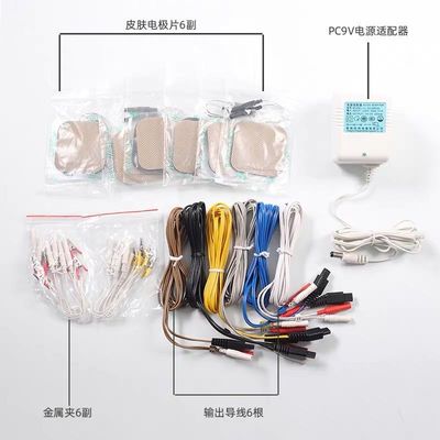 Output Intensity 0-10mA Electronic Acupuncture Therapy Device White Suitable for by Licensed Acupuncturists and Therapists