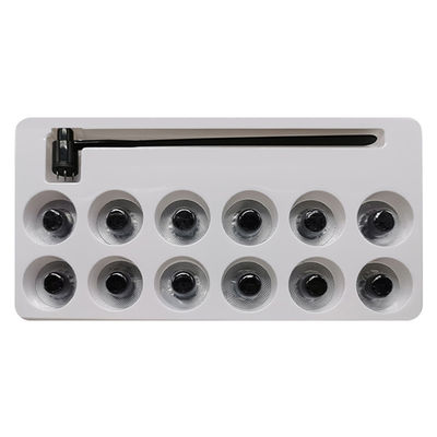 15cm vô trùng chuyên nghiệp Plum Blossom kim thiết yếu cơ thể cải thiện công cụ 12pcs/Box