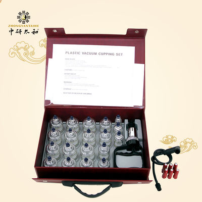 Hút chân không 19 cốc Bộ Hijama Giác hơi Trị liệu Cellulite Massage Giảm đau lưng Trung Quốc