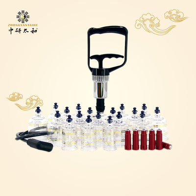 Hút chân không 19 cốc Bộ Hijama Giác hơi Trị liệu Cellulite Massage Giảm đau lưng Trung Quốc